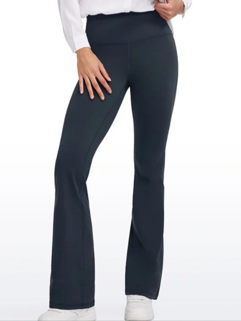 NWT CRZ YOGA True Navy High-Waist Wide Leg Pants(size:small 4/6)